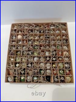 Anthropologie Terrain Bauble Miniature Glass Ornaments Set of 100