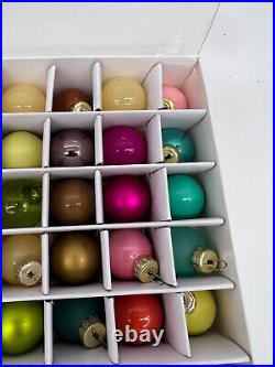 Anthropologie Terrain Miniature 1 Glass Bulb 100 Ornament Set Christmas