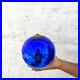 Antique-Cobalt-Blue-Glass-German-Kugel-6-4-Christmas-Ornament-Beehive-Cap-552-01-jzo