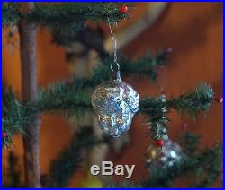 Antique German Blown Glass Child Head Christmas Ornament, ca. 1920 (# 6491)