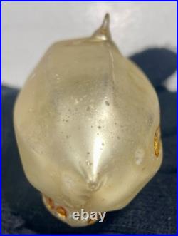 Antique German Blown Glass Graf Zeppelin D-L127 Christmas Ornament 1930's RARE