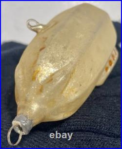 Antique German Blown Glass Graf Zeppelin D-L127 Christmas Ornament 1930's RARE