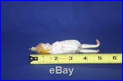 Antique German Blown Glass Mary Pickford Extended Leg Christmas Ornament ca1910