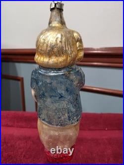 Antique German Glass Hansel AND Gretel Christmas Ornament