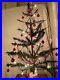 Antique-German-Goose-Feather-Christmas-Tree-32-with-Ornaments-Lights-Garland-01-xah