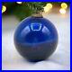 Antique-German-Kugel-Cobalt-Blue-5-Leaves-Cap-Round-Ball-Christmas-Ornament-2-5-01-vzyb