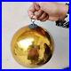 Antique-German-Kugel-Very-Heavy-6-25-Gold-Round-Christmas-Ornament-Original-Old-01-xd