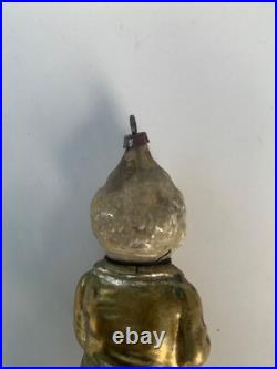 Antique German Long Foxy Grandpa Glass Christmas Ornament