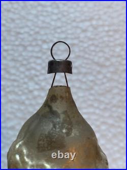 Antique German Long Foxy Grandpa Glass Christmas Ornament