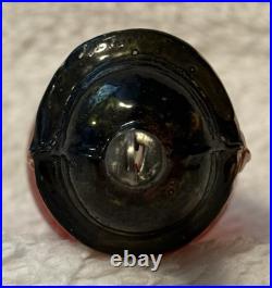 Antique Glass Clown Head Foxy Grandpa On Ball German Christmas Ornament 5