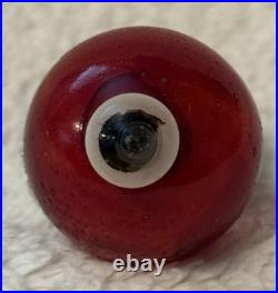 Antique Glass Clown Head Foxy Grandpa On Ball German Christmas Ornament 5