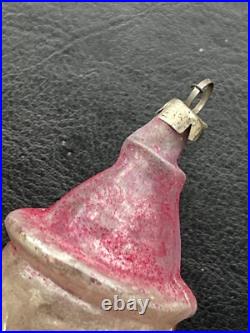 Antique Glass Figural Foxy Grandpa Spike Christmas Ornament Rare