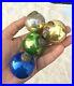 Antique-Golden-Blue-Silver-Green-Glass-1-75-Christmas-Kugel-Ornaments-Germany-01-uct