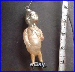 Antique Happy Hooligan Glass Christmas Ornament FROM ESTATE UNUSUAL