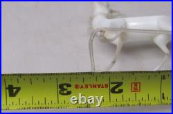 Antique Unsilvered Glass Reindeer Lauscha Bimini Christmas Ornament Germany Antique Unsilvered Glass Reindeer Lauscha Bimini Christmas Ornament Germany