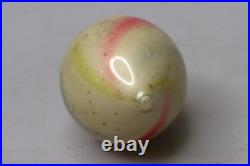 Antique VTG Unsilvered Glass END of the DAY Drop Christmas Ornament Germany