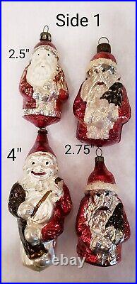 Antique Vintage Blown Glass Christmas Ornaments Lot of 19