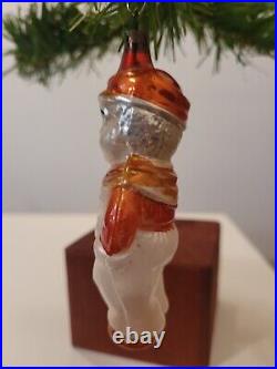 Antique Vintage German Glass Christmas Ornament-Boy with Hands in Pocket NP -R3
