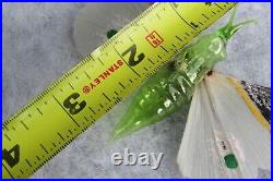 Antique Vintage Spun Glass Wings BUTTERFLY MOTH Christmas Ornament Germany Antique Vintage Spun Glass Wings BUTTERFLY MOTH Christmas Ornament Germany
