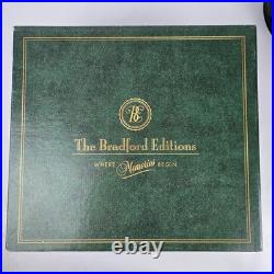 BRADFORD EDITIONS The Era of Louis Tiffany Heirloom Porcelain Ornament Set of 26