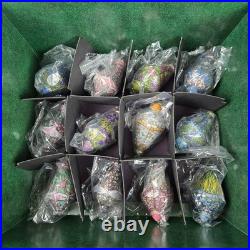 BRADFORD EDITIONS The Era of Louis Tiffany Heirloom Porcelain Ornament Set of 26