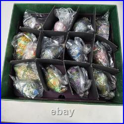 BRADFORD EDITIONS The Era of Louis Tiffany Heirloom Porcelain Ornament Set of 26