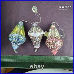 BRADFORD EDITIONS The Era of Louis Tiffany Heirloom Porcelain Ornament Set of 26