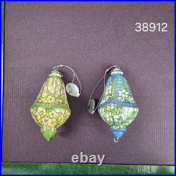 BRADFORD EDITIONS The Era of Louis Tiffany Heirloom Porcelain Ornament Set of 26