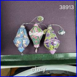 BRADFORD EDITIONS The Era of Louis Tiffany Heirloom Porcelain Ornament Set of 26