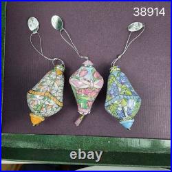 BRADFORD EDITIONS The Era of Louis Tiffany Heirloom Porcelain Ornament Set of 26