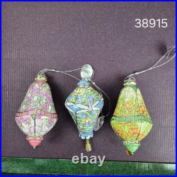 BRADFORD EDITIONS The Era of Louis Tiffany Heirloom Porcelain Ornament Set of 26