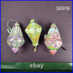 BRADFORD EDITIONS The Era of Louis Tiffany Heirloom Porcelain Ornament Set of 26
