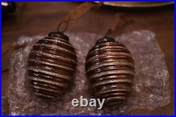 Balsam Hill Mercury Glass Ornament Set Of 24 Out Of Production New In Box
