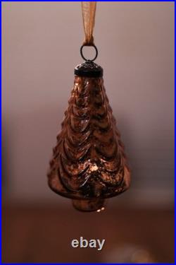 Balsam Hill Mercury Glass Ornament Set Of 24 Out Of Production New In Box