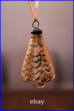 Balsam Hill Mercury Glass Ornament Set Of 24 Out Of Production New In Box