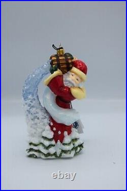 Beautiful Christmas Ornament, Blown, Glass Christmas Decoration For Christmas