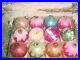 Beautiful-Vtg-X-Large-Antique-Shiny-Brite-USA-Pink-Mica-Indent-Xmas-Ornaments-01-blr