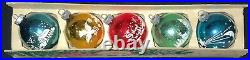 Big Lot Of Vintage Glass Christmas Ornaments Includes Shiny Brite & Others
