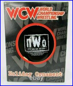 Box of (50)WCW NWO Ornament New World Order Championship Wrestling Holiday Black
