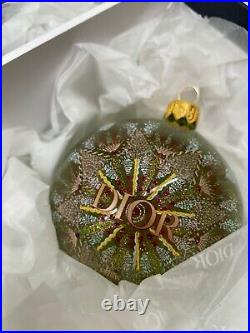 Brand new Dior Luminarie Christmas Ornaments set of 4 Authentic