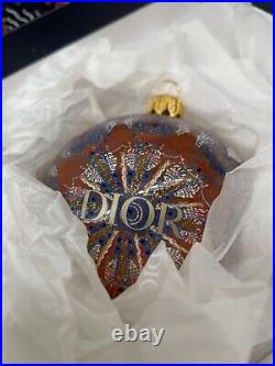 Brand new Dior Luminarie Christmas Ornaments set of 4 Authentic