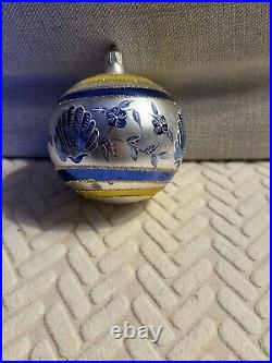 CHRISTOPHER Radko Scallop Seashell Beach Christmas Ornament Ball Nautical