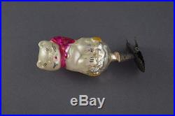 Cat on Clip Christmas Glass Ornament Germany Lauscha, ca. 1920/30 (# 6652)