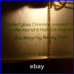 Christmas 1973''Glass Ball Ornament' Series NEW Hallmark