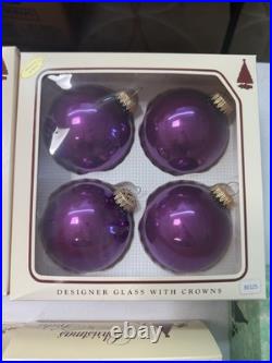 Christmas By Krebbs Glass Ornaments Vintage 102 Victorian Style Free Shipping Christmas By Krebbs Glass Ornaments Vintage 102 Victorian Style Free Shipping
