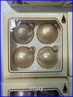 Christmas By Krebbs Glass Ornaments Vintage 102 Victorian Style Free Shipping Christmas By Krebbs Glass Ornaments Vintage 102 Victorian Style Free Shipping
