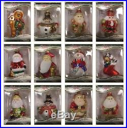 Christmas By Krebs Glass Ornaments 3.5 Case of 48