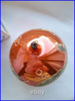 Christmas. New Year. Christmas tree decorations. Ball. Fish. RARE. Vintage USSR
