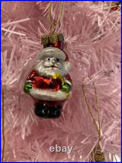 Christmas Ornaments 9 Blown Glass