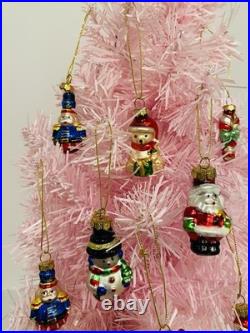 Christmas Ornaments 9 Blown Glass